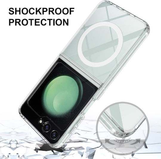 Techsuit Back Cover Σιλικόνης Διάφανο (Galaxy Z Flip6 / Z Flip7 FE)