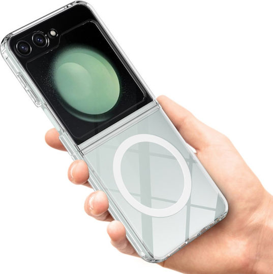 Techsuit Back Cover Σιλικόνης Διάφανο (Galaxy Z Flip6 / Z Flip7 FE)
