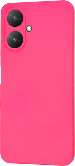 Techsuit Back Cover Σιλικόνης Φούξια (Xiaomi Redmi 13C, Poco M6)