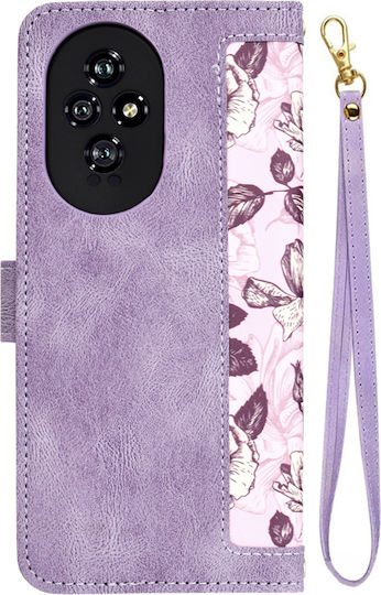 Techsuit Back Cover Silicon Violet (Honor 200 - OEM)