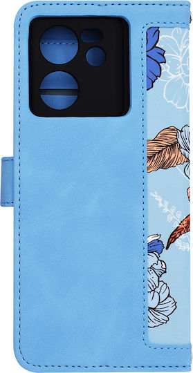 Techsuit Umschlag Rückseite Silikon Blau (Xiaomi 13T / 13T ProXiaomi 13T / 13T Pro)