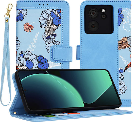 Techsuit Umschlag Rückseite Silikon Blau (Xiaomi 13T / 13T ProXiaomi 13T / 13T Pro)