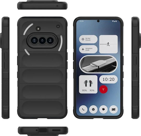 Techsuit Shield Back Cover Silicon Negru (Nothing Phone (3a))