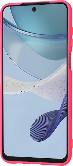 Techsuit Задна корица Силикон Фуксия (Moto G53)