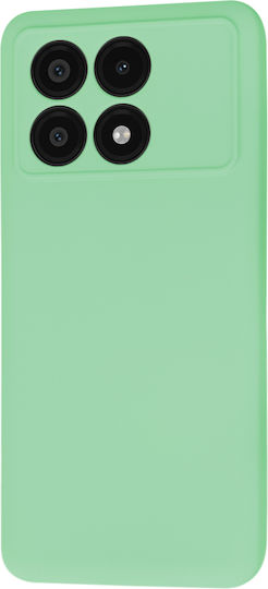 Techsuit Задна корица Силикон Зелен (Poco X6 Pro)