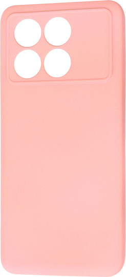 Techsuit Back Cover Σιλικόνης Ροζ (Poco X6 Pro)