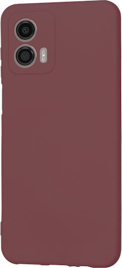 Techsuit Back Cover Silicon Roșu (Moto G53)