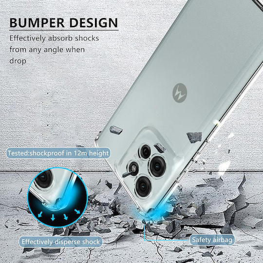 Techsuit Bumper Silicone Transparent (Moto G75)