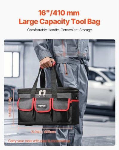 Vevor Tool Case with 50 Electrician's Tool Set