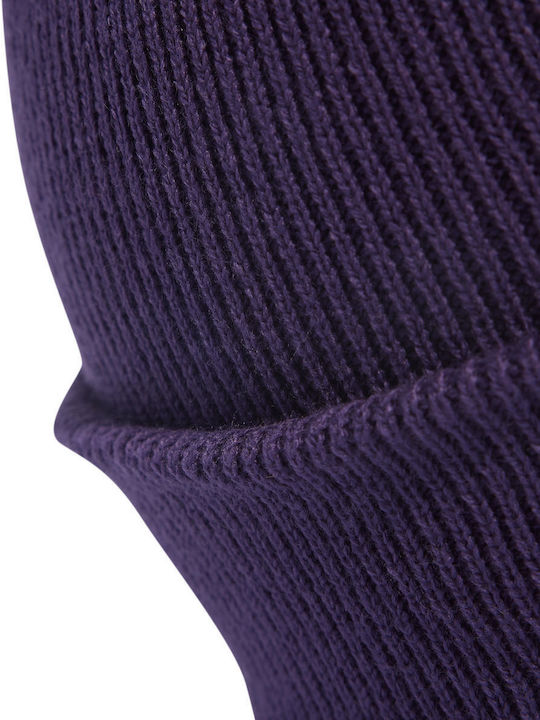 Performance Beanie Beanie Knitted in Purple color