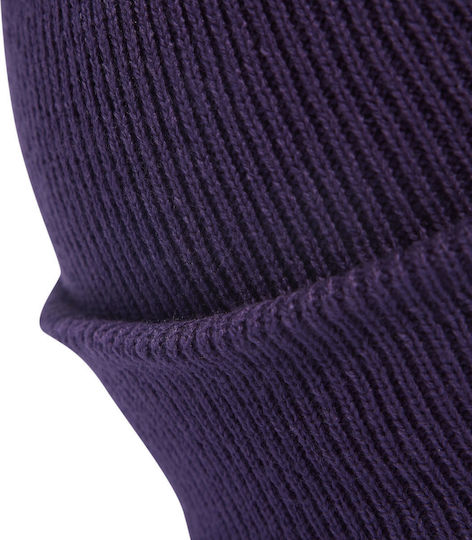 Performance Beanie Beanie Knitted in Purple color