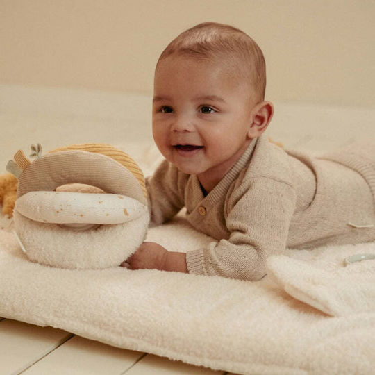 Little Dutch Топка Newborn Naturals Grs със звуци за 0++ месеца
