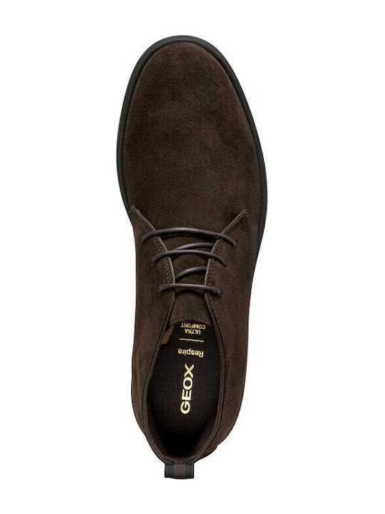 Spherica Suede Men's Brown Boots