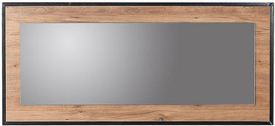 Aithrio Καθρέπτης Ολόσωμος Ορθογώνιος Μαύρος 150x60cm