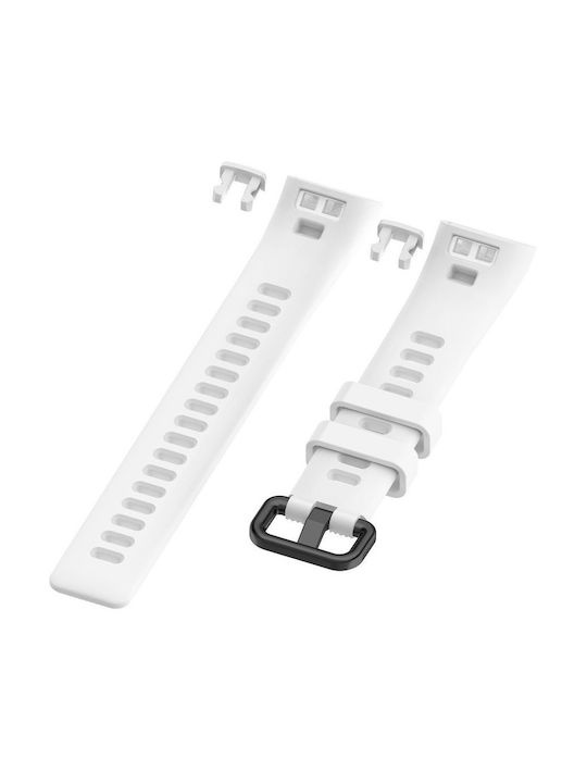 Curea din Silicon Huawei Band 3/4 Pro Alb