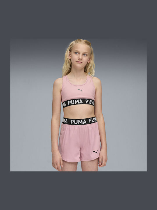 PUMA Παιδικό Μπουστάκι Ροζ