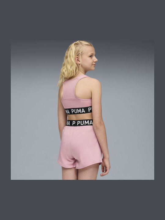 PUMA Παιδικό Μπουστάκι Ροζ