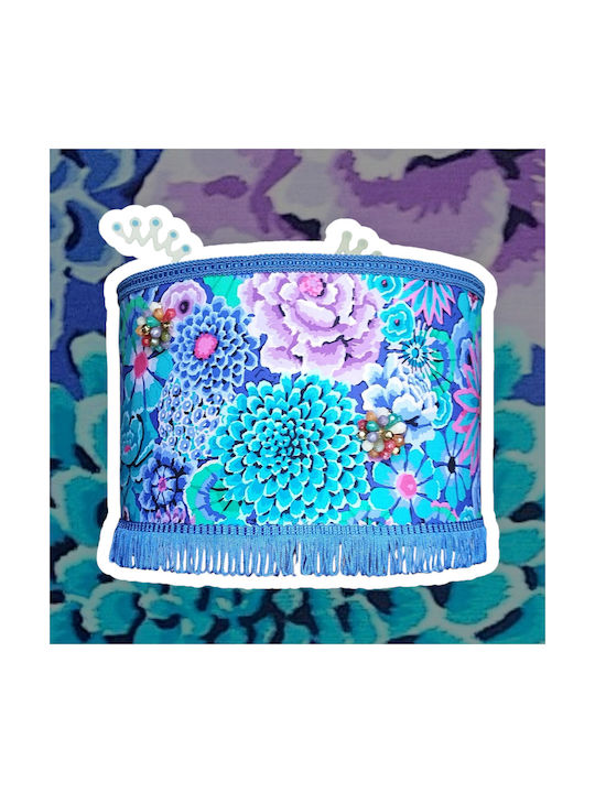 Oxygen Kids Single Ceiling Light E27 Blue 30x20cm