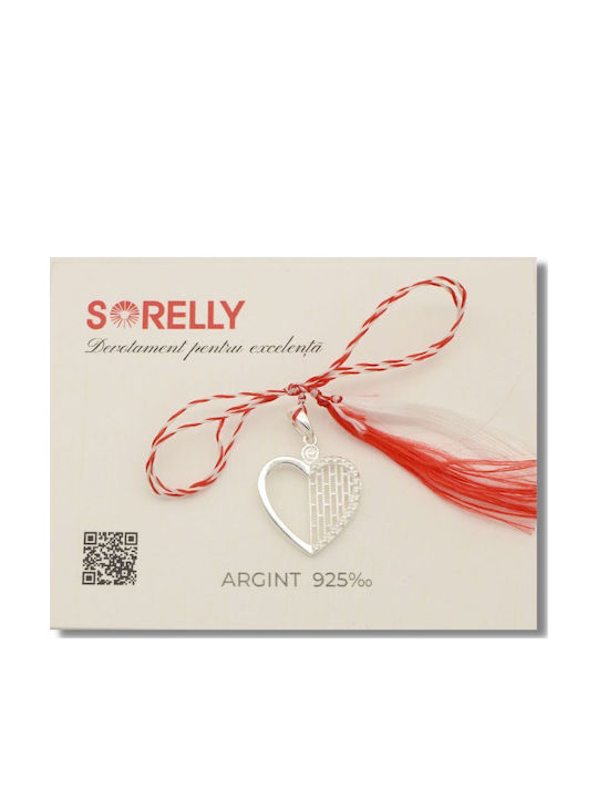 Sorelly Charm Herz aus Silber