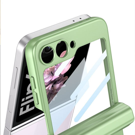 GKK Magnetic Back Cover Kunststoff Grün Für Galaxy Z Flip6