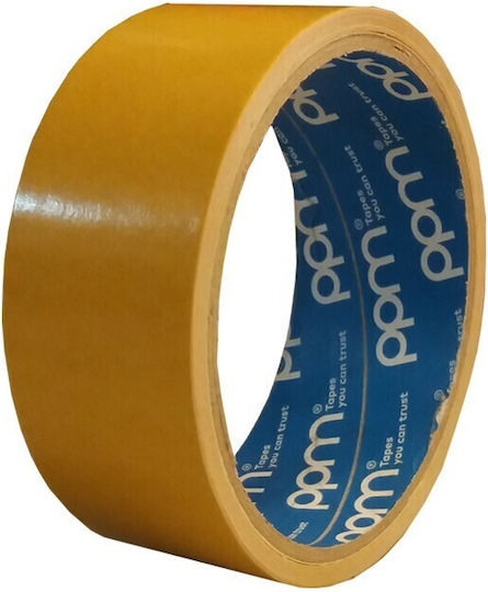 Bostik Den Braven Αυτοκόλλητη Ταινία Διπλής Όψης Καφέ 5mx38mm