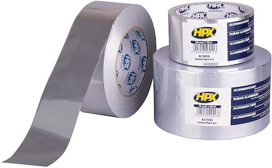 HPX Alu Tape Αυτοκόλλητη Ταινία Αλουμινίου Γκρι 10mx50mm