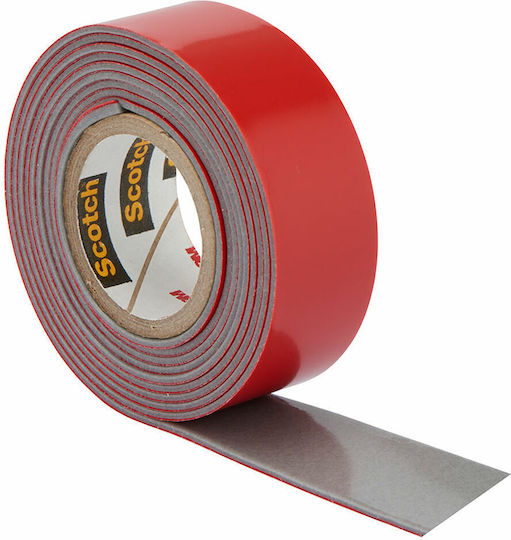 Scotch Self-Adhesive Double-Sided Tape Black 19mmx1.5m 1pcs