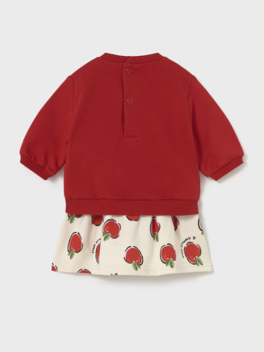 Kinder-Set mit Hose Winter 4Stück Cherry