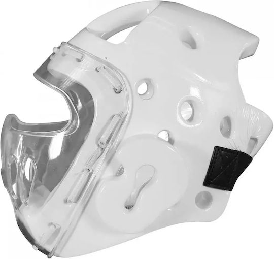 adidas Adult Open Face Boxing Headgear White