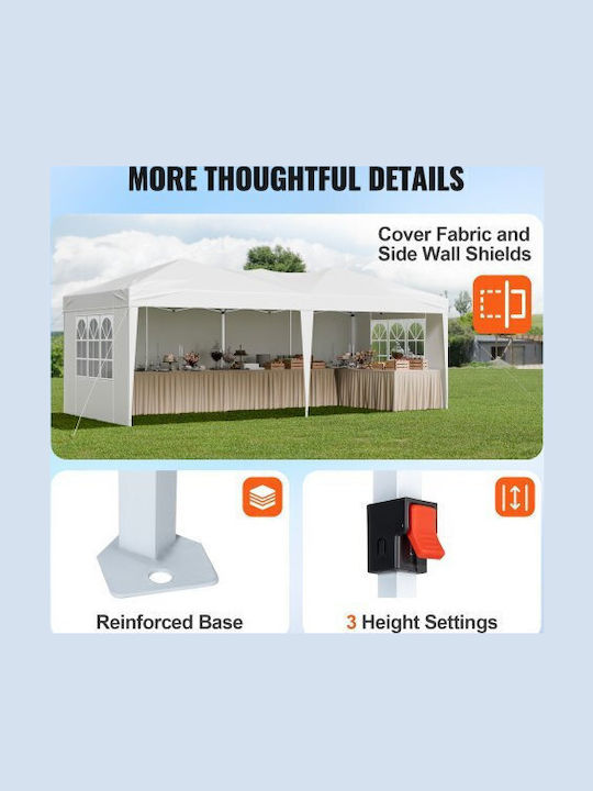 Vevor Seitenmarkise Terrasse 3.048x6.096m