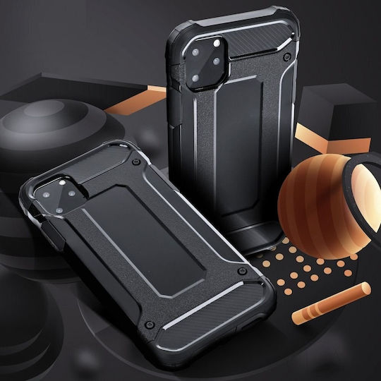 Forcell Armor Back Cover Πλαστικό Μαύρο (iPhone 8/7)