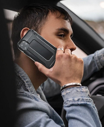 Forcell Armor Back Cover Πλαστικό Μαύρο (iPhone 8/7)