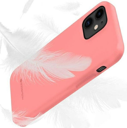 Mercury Soft Feeling Back Cover Silicone Pink (Redmi 7)