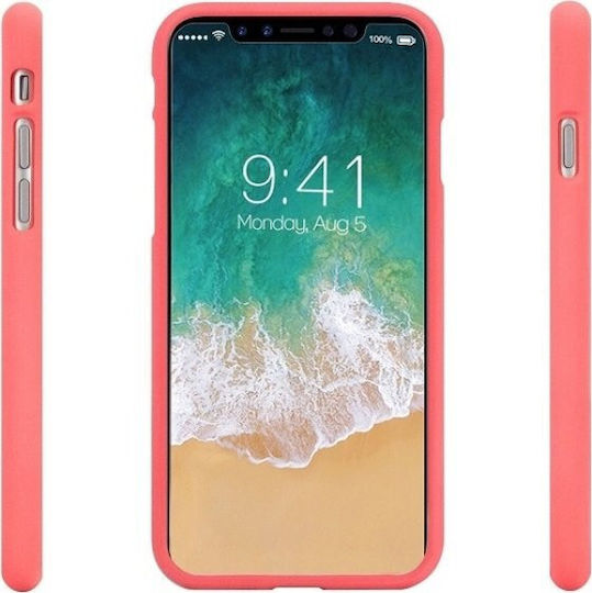 Mercury Soft Feeling Back Cover Silicone Pink (Redmi 7)