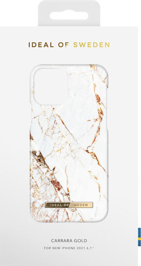 iDeal Of Sweden Back Cover Πλαστικό Carrara Gold (iPhone 13 Pro)
