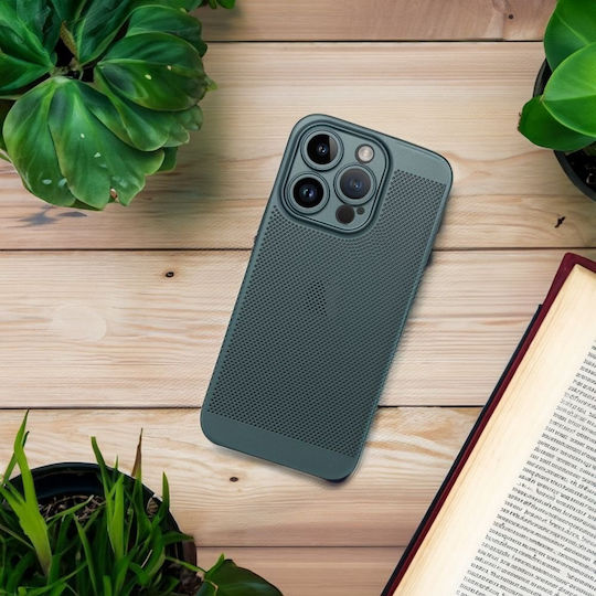 Samsung Breezy Case Задна корица Пластмаса Зелен (Samsung S24 Plus)