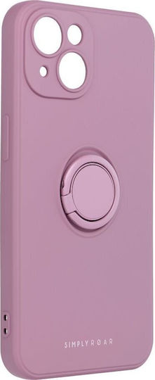Roar Amber Back Cover Σιλικόνης Μαγνητικό Μωβ (iPhone 15)