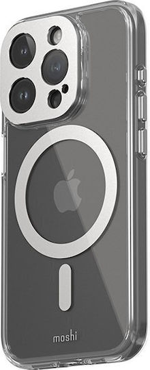 Moshi Iglaze Портмоне Силикон Сив (iPhone 15 Pro)
