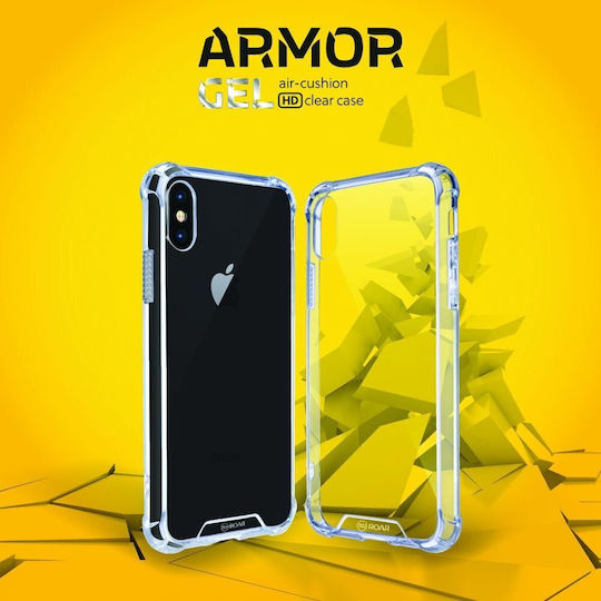 Roar Jelly Armor Back Cover Σιλικόνης Διάφανο (iPhone 14 Pro Max)