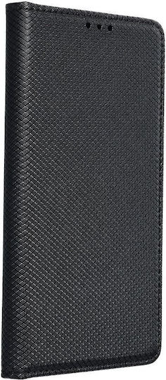 Smart Книга Изкуствена кожа Черен (Nokia 3.4)