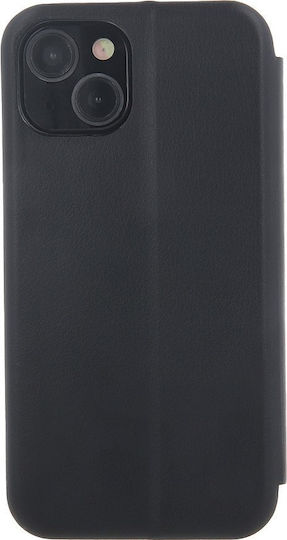 Forcell Smart Diva Book Σιλικόνης Μαύρο (Redmi Note 9S / 9 Pro / 9 Pro Max)