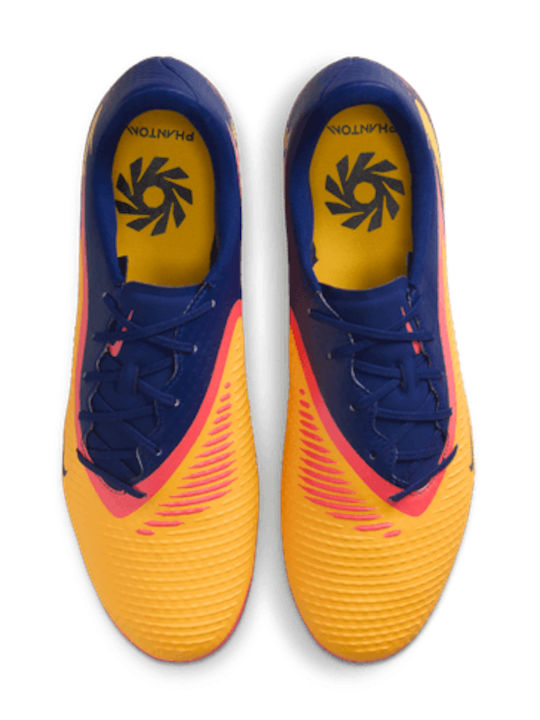 Nike Phantom 6 Low Fußballschuhe mit Stollen Orange