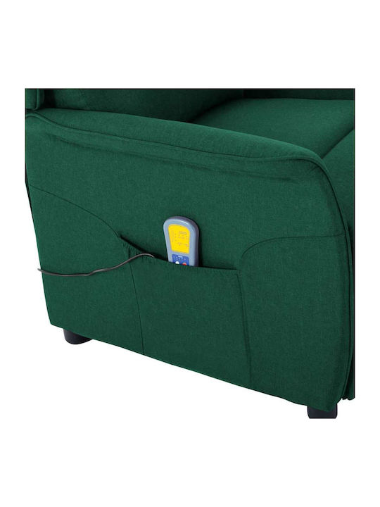 Șezlong Modern Din Țesătură Verde L93,5xL67,5xÎ101,5cm