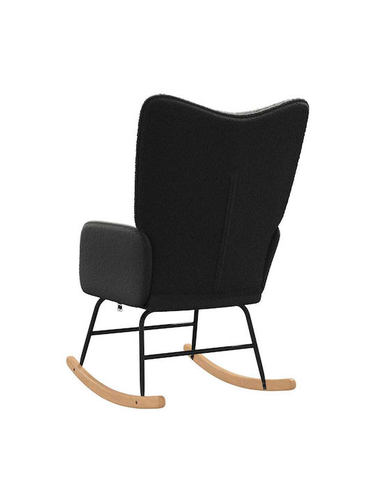 Bergère Black 61x78x98cm