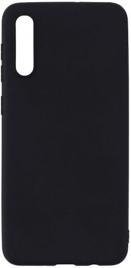 Senso Back Cover Σιλικόνης Μαύρο (Galaxy A50)