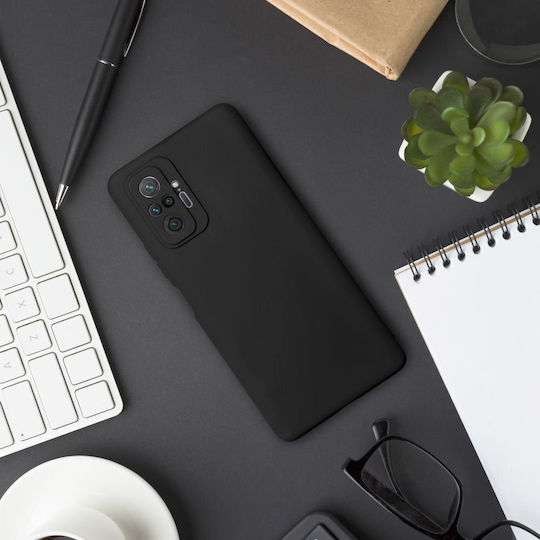 Forcell Forcell Soft Back Cover Σιλικόνης Μαύρο (Redmi 9C)
