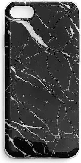 Wozinsky Marble Back Cover Σιλικόνης Μαύρο (Galaxy A42)