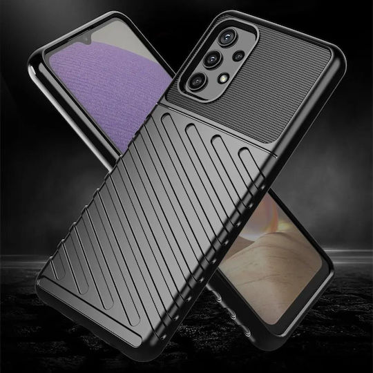 Hurtel Thunder Flexible Tough Rugged Back Cover Σιλικόνης Μπλε (Nokia 5.4)