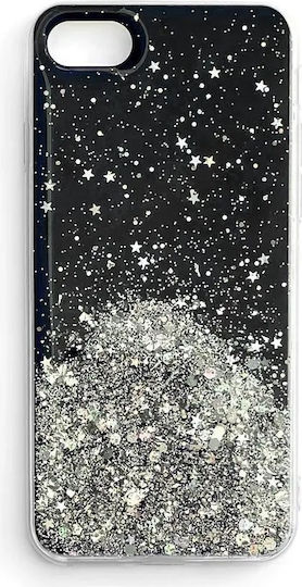 Wozinsky Star Glitter Shining Back Cover Σιλικόνης Μαύρο (Poco F3 / Mi 11i)