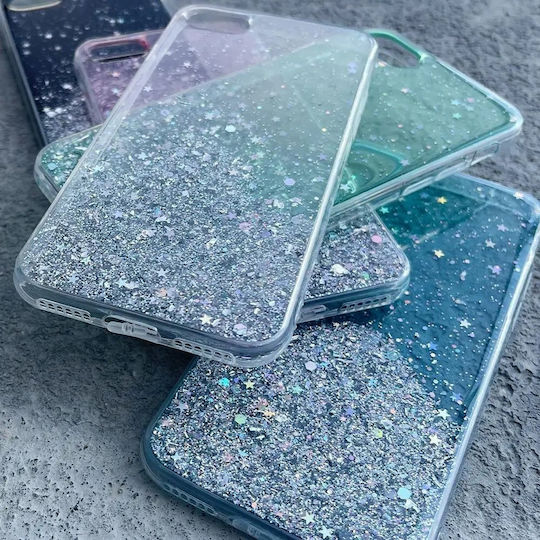Wozinsky Star Glitter Shining Back Cover Σιλικόνης Μαύρο (Poco F3 / Mi 11i)